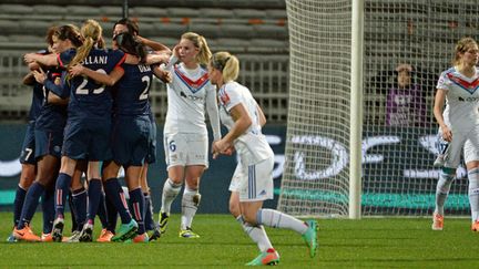 La joie des Parisiennes lors de leur but à Gerland contre l'OL