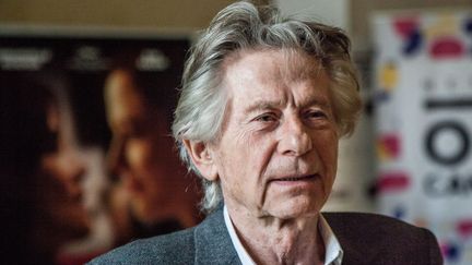 Roman Polanski pendant la promotion de son film "D'après une histoire vraie", le 2 mai 2018 à Cracovie (Pologne). (JAN GRACZYNSKI/SIPA)