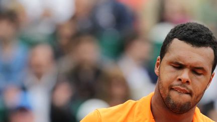 Jo-Wilfried Tsonga aura fort à faire à Madrid (JEAN CHRISTOPHE MAGNENET / AFP)