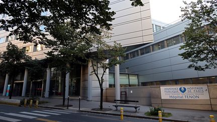 L'hôpital Tenon dans le 20e arrondissement de Paris, le 23 septembre 2021. (THOMAS COEX / AFP)