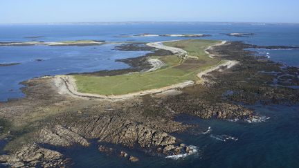 Le Conservatoire du littoral a lancé un appel à projets pour la gestion de l'île de Quéménès (Finistère) (MAXPPP)