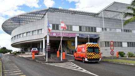 L'hôpital de Papeete, en Polynésie française, le 20 août 2021. (MIKE LEYRAL / AFP)