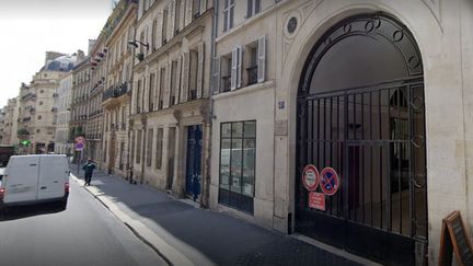 L'entrée de l'Ehpad Parentèles, dans le 9e arrondissement de Paris. (GOOGLE STREET VIEW)