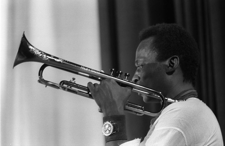 Miles Davis en concert en 1970 à Paris
 (AFP)