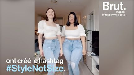 Corps différents, mêmes vêtements. Sur TikTok, Denise et Maria veulent montrer que la mode n'est pas une histoire de taille. Elles racontent.