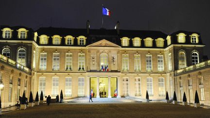 La cour du palais de l'Elys&eacute;e, le 8 novembre 2011. (MAXPPP)