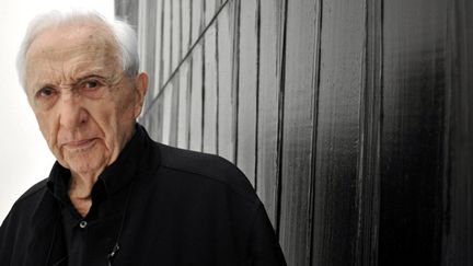 Pierre Soulages dans son musée de Rodez
 (PATRICE THEBAULT / ONLY FRANCE)