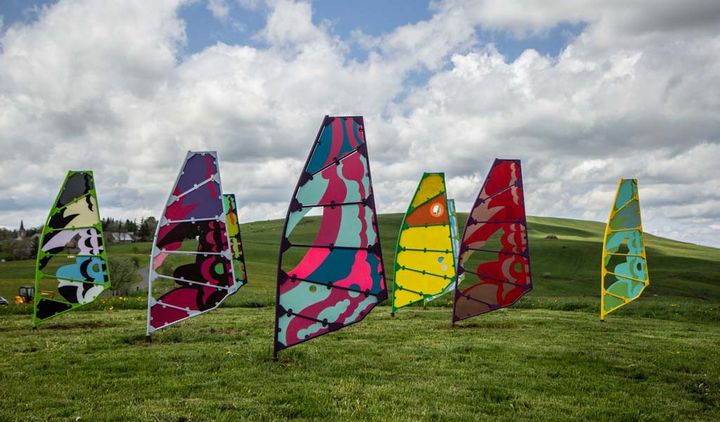 L'oeuvre effet papillons au coeur du Massif du Sancy&nbsp; (horizons Sancy)