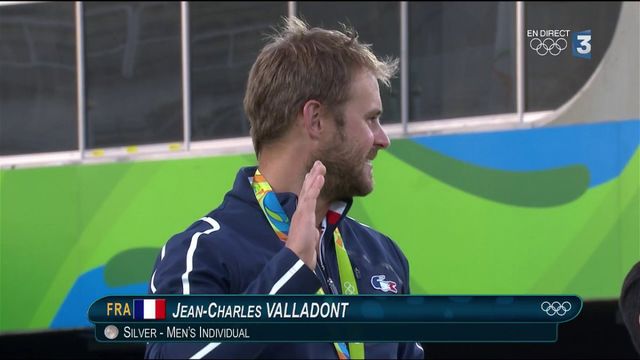 JO 2016 : l'archer Jean-Charles Valladont en argent