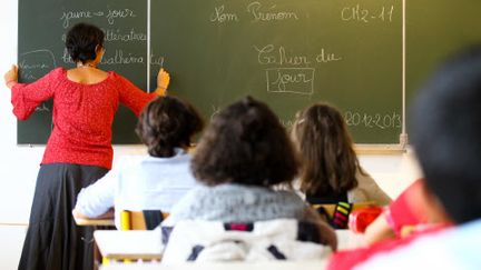 Rentr&eacute;e des classes dans une &eacute;cole de Toulouse, le 4 septembre 2012.&nbsp; (FRED SCHEIBER / 20 MINUTES / SIPA)