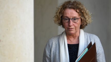 La ministre du Travail, Muriel Pénicaud, à l'issue d'un Conseil des ministres au palais de l'Eysée, le 21 novembre 2018.&nbsp; (ALAIN JOCARD / AFP)