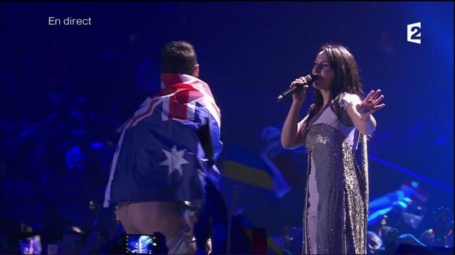 Eurovision 2017 : une paire de fesses s'invite sur scène