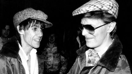 Iggy Pop et David Bowie en 1977 sur la tournée "The Idiot".
 (MediaPunch/Shutterstock/SIPA)