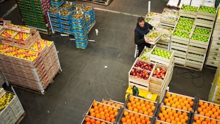 Marché de Rungis (décembre 2017). (MARTIN BUREAU / AFP)