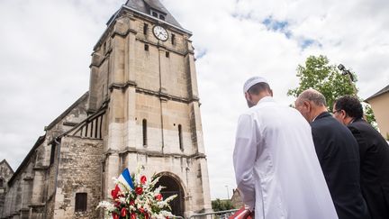 Saint-Étienne-du-Rouvray : l'hommage des catholiques et des musulmans au père Hammel