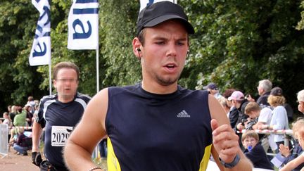 Le copilote de Germanwings, &nbsp;Andreas Lubitz, le 13 septembre 2009 &agrave; Hambourg (Allemagne). (FOTO TEAM MUELLER / AFP)