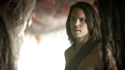 Taylor Kitsch, dans le r&ocirc;le-titre de John Carter, d'Andrew Stanton (2012). (KOBAL / THE PICTURE DESK)