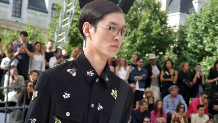 Dior Homme printemps-été 2019, juin 2018, à Paris.
 (Swan Gallet/WWD/Shutter/SIPA)