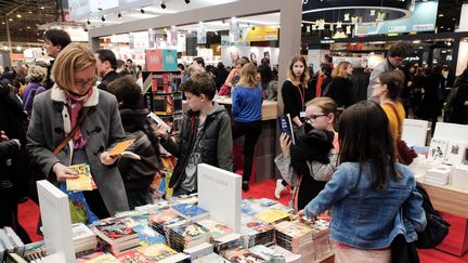 Image d'archives : le Salon du Livre, à Paris, le 21 mars 2015... (WITT / SIPA)