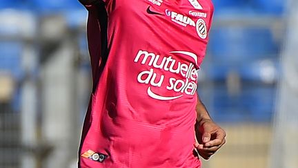 Andy Delort, prêté à Montpellier par Toulouse.  (SYLVAIN THOMAS / AFP)