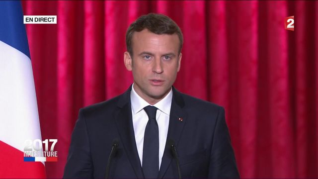 Discours d'Emmanuel Macron