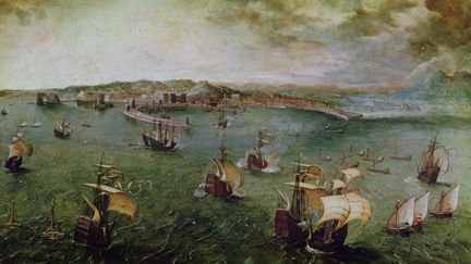 "Bataille navale dans le golfe de Naples" 
 (Trust Doria Pamphilj)