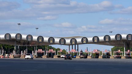 Autoroute A 10. Péage dans les Yvelines. (Illustration) (MARTIAL COLOMB / PHOTODISC / GETTY IMAGES)