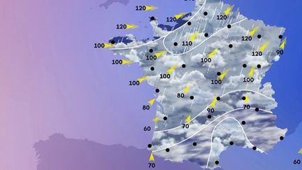 Tempête Ciara : une nuit agitée sur toute la moitié nord