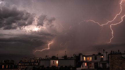 &nbsp; (31 départements sont placés en vigilance orange orages © MaxPPP)