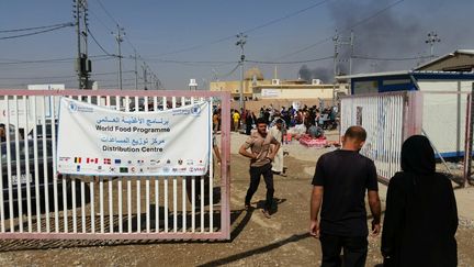 Plus de&nbsp;30 000 personnes ont déjà passé les portes du camp de Debaga. (LAURENT MACCHIETTI / RADIO FRANCE)