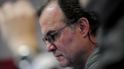 L'ancien entra&icirc;neur de l'Athletic Bilbao, Marcelo Bielsa, le 24 mai 2012. (JOSEP LAGO / AFP)