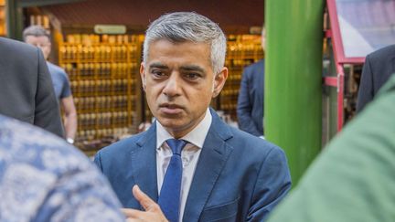 Le maire de Londres, Sadiq Khan, en juin 2017.
 (Guy Bell/Shutterstock/SIPA)