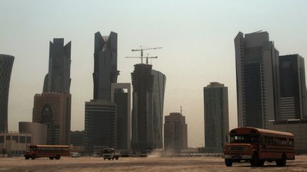 St&eacute;phane Morello est bloqu&eacute; au Qatar depuis janvier 2009. (PATRICK BAZ / AFP)