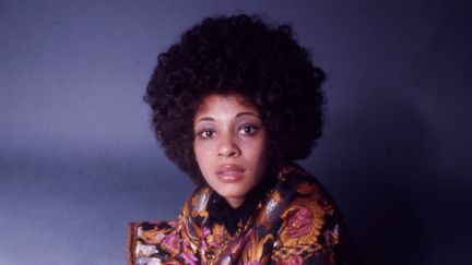 La chanteuse et musicienne américaine&nbsp;de funk et de soul Betty Davis (née Mabry), à New York en 1969. (ANTHONY BARBOZA / GETTY IMAGES)