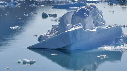 La calotte glaci&egrave;re du Groenland a fondu de mani&egrave;re exceptionnelle au mois de juillet. (AFP)