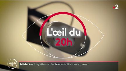 Depuis la crise sanitaire, les consultations en télémédecine ont explosé. (L'OEIL DU 20 HEURES / FRANCE 2)