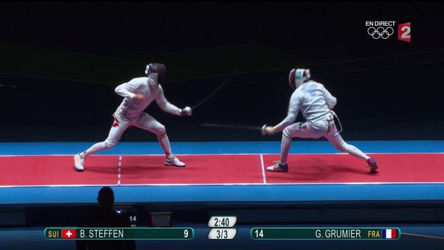 JO 2016/escrime : l'épéiste Gauthier Grumier en bronze, sixième médaille pour la France