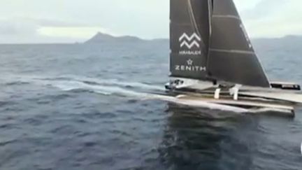 Voile : Yann Guichard et son équipage en avance sur le record du Trophée Jules Verne