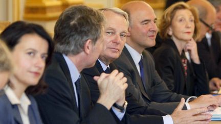 Le Conseil des ministres du 27 juin 2012 &agrave; Paris. (THIBAULT CAMUS / AFP)