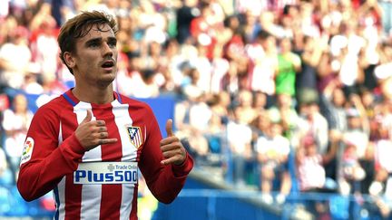 Antoine Griezmann, l'attaquant de&nbsp;l'Atletico Madrid, en septembre 2016. (GERARD JULIEN / AFP)