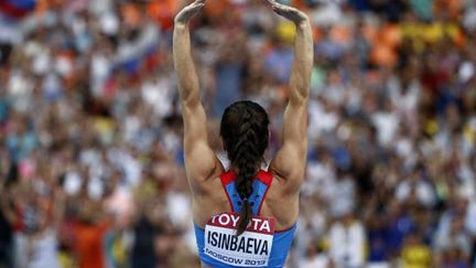 La perchiste russe Yelena Isinbaeva