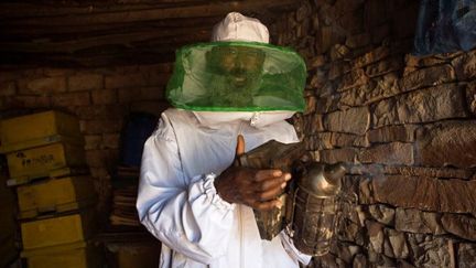 Grâce au miel, de nombreux paysans comme Amel, dans son village de Zaena, sont sortis de la pauvreté.

	  (ZACHARIAS ABUBEKER / AFP )