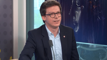 Pierre Henri-Dumont, membre de la Commission des Affaires étrangères de l’Assemblée nationale, invité de franceinfo le 30 août 2023. (FRANCEINFO)