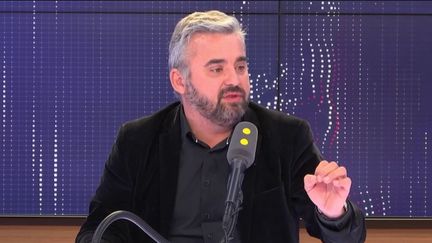 Alexis Corbière, député La France insoumise de Seine-Saint-Denis, invité du "8h30 Cadet-Dély", lundi 29 avril 2019. (FRANCEINFO / RADIOFRANCE)