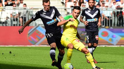 Bordelais et Nantais se quittent sur un score de parité. (NICOLAS TUCAT / AFP)