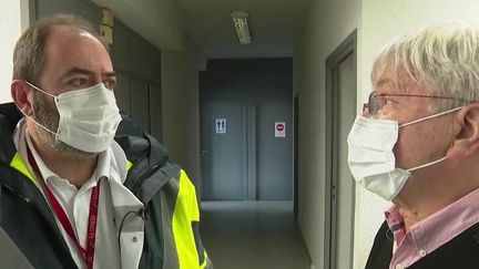 Couvre-feu renforcé : réaction des spécialistes de santé à Metz (France 2)