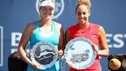 Les Américaines Keys et Vandeweghe ont retrouvé le Top 20 WTA après leur finale à Stanford. (EZRA SHAW / GETTY IMAGES NORTH AMERICA)