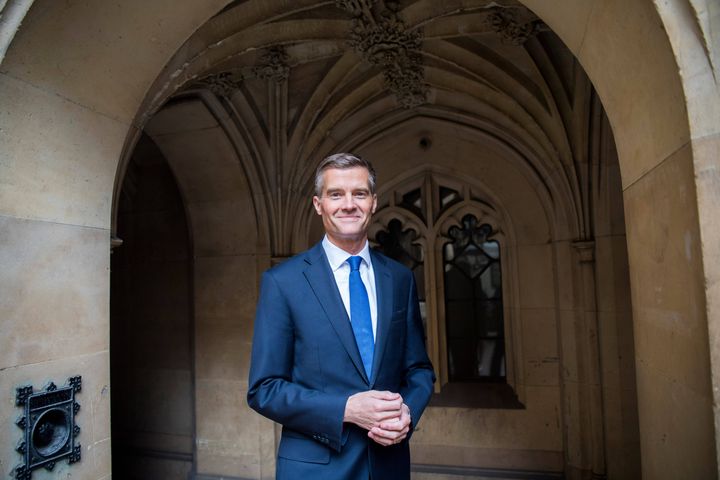 Mark Harper, membre du Parti conservateur anglais et député, le 8 octobre 2018 à Londres.&nbsp; (PAUL GROVER / AP / SIPA)