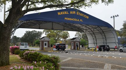 Un membre de l'armée de l'air saoudienne a ouvert le feu le 6 décembre 2019 dans une base aéronavale de Floride à Pensacola. (US NAVY / REUTERS)