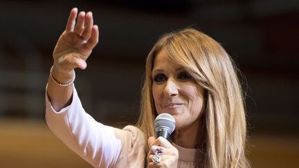 C&eacute;line Dion, le 16 juillet 2014 &agrave; Montr&eacute;al (Canada).&nbsp; (RYAN REMIORZ/AP/SIPA / AP)